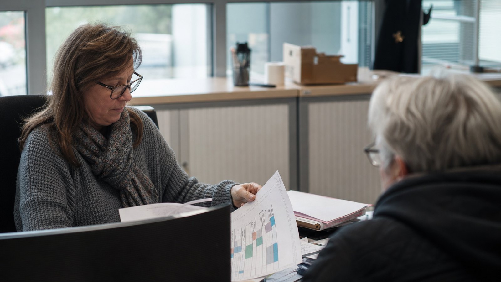 Tenue du registre d'un marché en mairie
